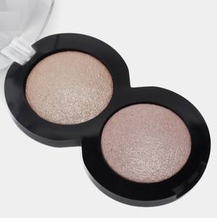 THTC Highlighter Makeup Palette Shimmer Contour Palette Powder for Brighten Face