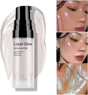 WOONGMI Lasting Face Contour Illuminator Brighten Rouge Check Blush HD Glow Liquid Highlighter