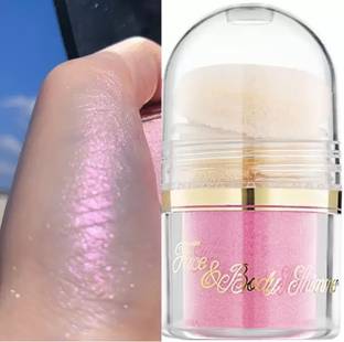 KAIASHA Body & Face Shimmer Highlighter Powder Pigments For Eyes & Face Makeup Highlighter
