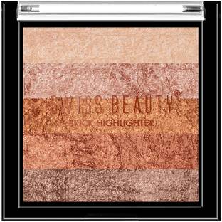 SWISS BEAUTY Brick Bronzer with Easy-to-blend Formula Highlighter