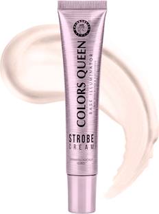 COLORS QUEEN Strobe Cream 30g | Primer + Highlighter + Moisturizer | Instant Illuminating Highlighter