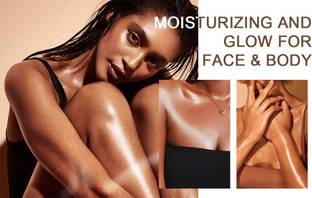 REIMICHI Makeup Smooth Shine Body Luminizer Moisturizing Glitter Body Spray