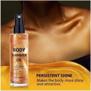 tanvi27 Illuminating Bronzing Spray, Hair, Face & Body Highlighting Spray Highlighter