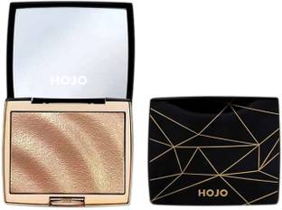 HUDAMOJI Hojo Highlighter Highlight Shimmering Powder,Waterproof Long Lasting  Highlighter