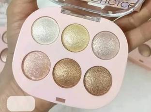 REIMICHI Highlighter Palette Silky pigments for long lasting shimmer look
