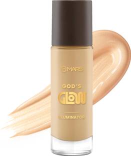 MARS God's Glow Illuminator, Liquid, Radiant Finish Highlighter