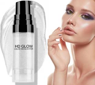 luzimaisa Professional Smooth Shine Sliver illuminator Face Highlighter 3D glow