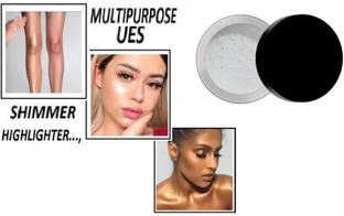 OLETSUN Professional Shine highlighter white color  Highlighter