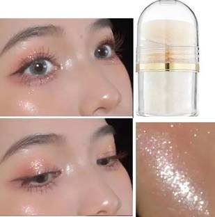 GABBU Korean Illumination Face White Highlighter & Glitter Powder with Purff