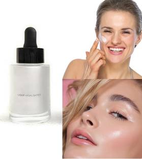 HUZURLU Liquid Highlighter white for all skin type Highlighter