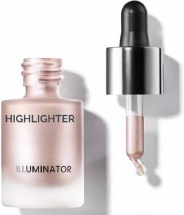 LOVE HUDA Professional Illuminators Shimmer Face Liquid Highlighter For Makeup Highlighter