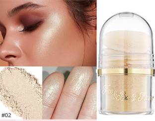 KAIASHA golden Highlighter Shimmer Powder Natural Shiny Powder  Highlighter