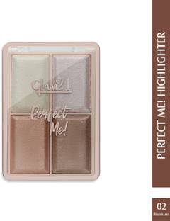Glam21 Cosmetics Perfect Me! Highlighter-Weightless Illuminating Shimmer Texture Longwear Palette Highlighter
