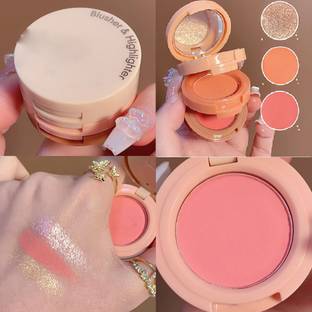 GABBU 3 in 1 Blusher Highlighter Eyeshadow Palette Kit Highlighter.. Highlighter