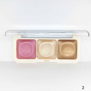 WECHARMERZ Contour Highlight & Bronzer Palette Ultra Glow  Highlighter