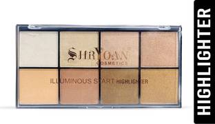 Shryoan Illuminious Start Highlighter Powder Palette | Highly Pigmented & Long Lasting Highlighter