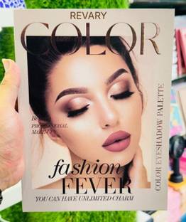 revary Makeup Book 4 in 1 Pages Face Makeup Book Palette Combo Kit Set Highlighter