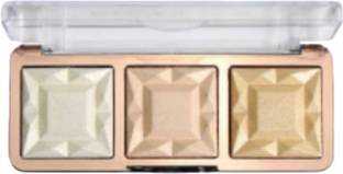 WECHARMERZ Magic Blossom Eyeshadow & Highlighter Makeup Palette Shade 02 12 g
