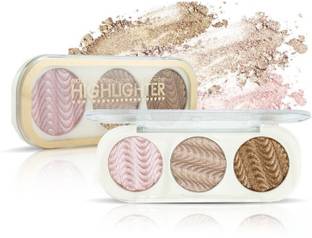 HSQ Soft Glam Luminous Trio Highlighter Set (pack of 1) Highlighter