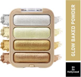 Half N Half Glow Baked Powder HL-10-03 So Hollywood Highlighter