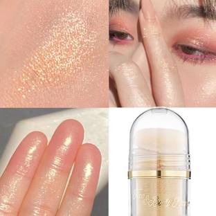 KAIASHA Face & Body Shimmer Cheek Highlight Highliterers Makeup Glitter Powder, Glow Highlighter