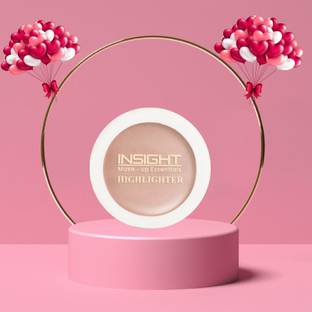 Insight Metallic Glitter Makeup Highlighter For Instant Bright Look (02) Highlighter