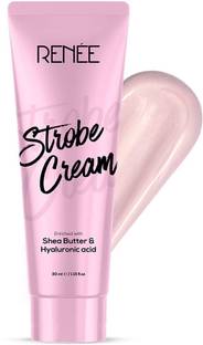 Renee Strobe Cream, Instant luminous Dewy Finish, Smoothens, Hydrates and Plumps, Face Highlighter