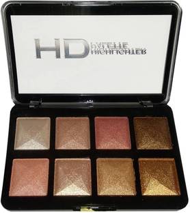 NADJA HIGH SHINY HD HIGHLIGHTER PALETTE Highlighter