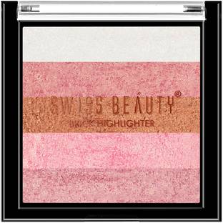SWISS BEAUTY 5 Color Brick Highlighter Blusher Highlighter