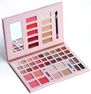 LOVE HUDA All In 1 Makeup Book Palette Eyeshadow, Blusher, Contour, Highlighter, Eye Brow Highlighter