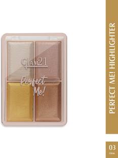 Glam21 Cosmetics Perfect Me! Highlighter-Weightless Illuminating Shimmer Texture Longwear Palette Highlighter