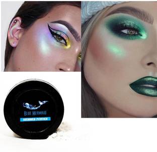 BLUEMERMAID BEST COLOR CHANGING HIGHLIGHTER POWDER GREEN COLOR Highlighter