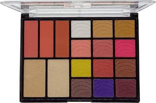 Shryoan 12 EYESHADOW + 2 HIGHLIGHTER+ 3 BLUSHER PALETTE Highlighter