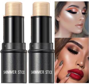 Emijun Combo Highlighter Brighten Face Makeup Shimmer Illumination Glow Highlight Highlighter