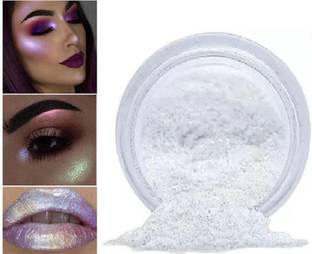 FELICECHIARA Smoky White Dust Shimmery Shiny Face Makeup Powdery  Highlighter
