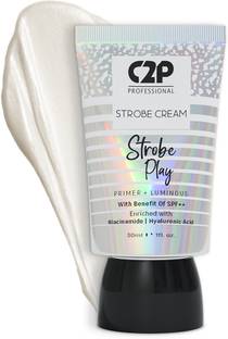C2P Professional Make-Up Strobe Cream Illuminating Glowing Makeup Face 3 in 1 Moisturizer Primer Highlighter