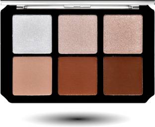 s.f.r color 6 Colour Contour and Highlighter Palette, Baked Powder, Highlighter