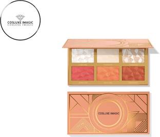 COSLUXE IMAGIC HIGHLIGHT,BLUSH AND CONTOUR PALETTE 24.g, 6 - COLOR Highlighter