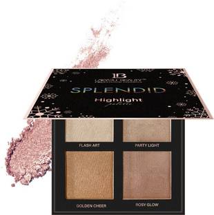 Lakyou Beauty Splendid Highlighter palette 18gm Splendid Radiance with Shimmering Matte Finish Highlighter