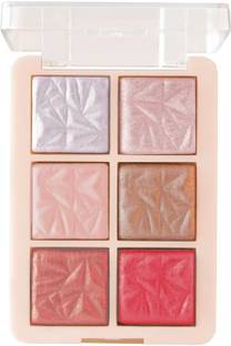 Jiwoo Highlighter & Blusher Palette | Highly Pigmented & Lightweight  Highlighter
