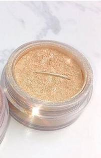 FELICECHIARA Glitter eye Shadow Highlighter Gold Intense Shimmer Powder  Highlighter