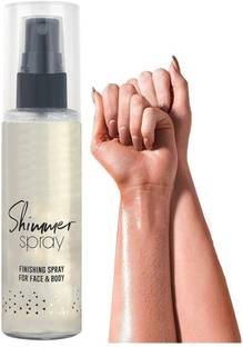 YAWI Smooth Easy To Use Highlighter Shimmer Glow Body Bronzer Silver Cream Spray Highlighter