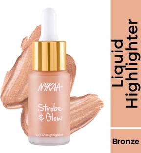 NYKAA Strobe & Glow Glazed Bronze liquid Highlighter 20ml Highlighter