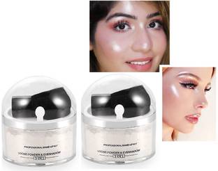 Latixmat Best HD finish water proof white loose powder highlighter Highlighter