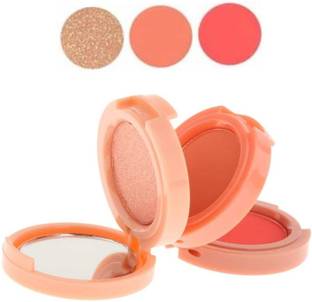 LOVE HUDA HD Baked Professional Blusher Powder And Highlighter Eyeshadow Palette Highlighter