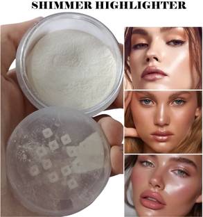 MYEONG HD Glow Silver Makeup Face Brighten Skin Makeup Face Brighten Skin Highlighter
