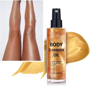 ADJD New Illuminating Bronzing Spray For Hair, Face & Body Highlighting Spray