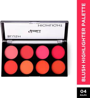 Glam21 Cosmetics Blush Highlighter Palette Super Creamy Texture|Supreme Pigment Highly Blendable Highlighter