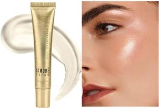 FLORERO Golden Strobe Cream |Instant Illumination | Primer + Moisturizer +  Highlighter