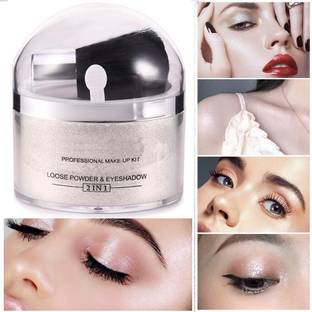 THTC Glitter Face Loose Powder Makeup Shimmer Silver Brightening Makeup  Highlighter